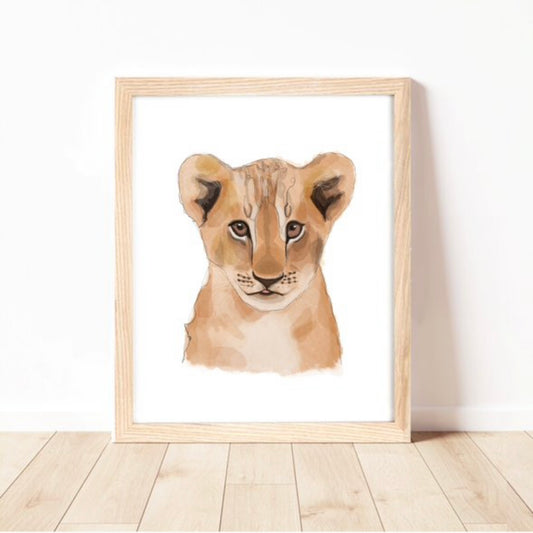 baby lion