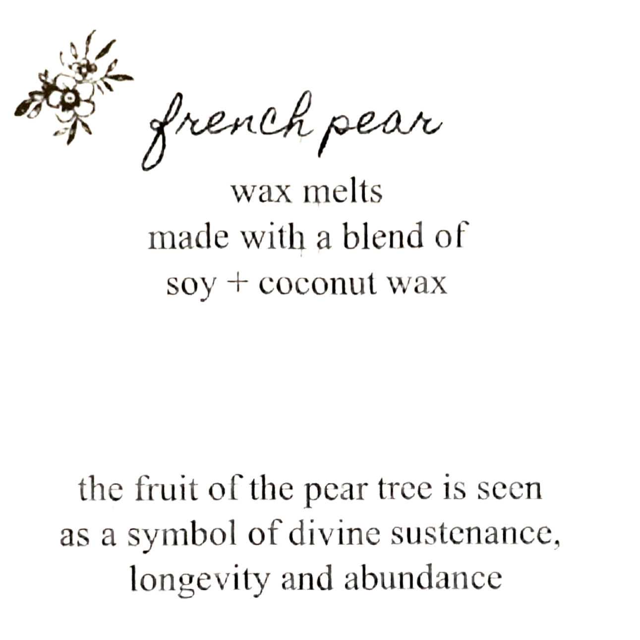 french pear