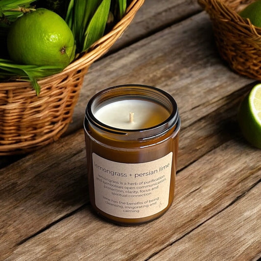 lemongrass + persian lime